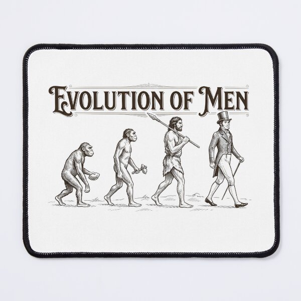 Item preview, Vintage Evolution Of Men Mr Darcy Pride And Prejudice designed and sold by Fenay Designs.