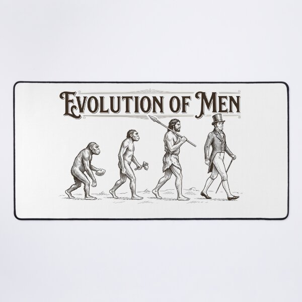 Item preview, Vintage Evolution Of Men Mr Darcy Pride And Prejudice designed and sold by Fenay Designs.