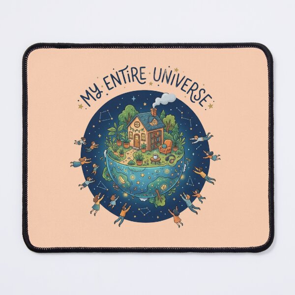 Item preview, Introvert Comfort Zone Planet Illustration designed and sold by Quiet Mode Studio.