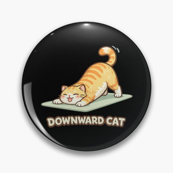 Item preview, Yoga Cat — Downward Cat designed and sold by Dream Machine.
