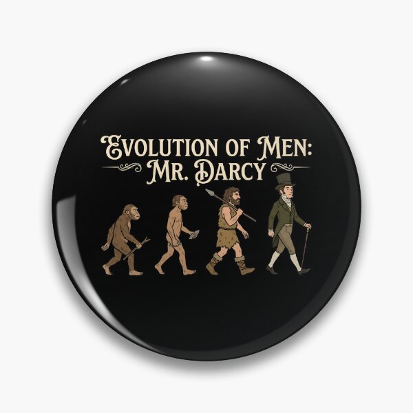 Item preview, Evolution Of Men Mr Darcy Pride And Prejudice Funny designed and sold by Fenay Designs.