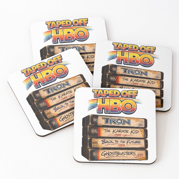 Item preview, Taped Off HBO – Retro VHS Stack 80s Movie Nostalgia Design designed and sold by DiamondSkyShirt.