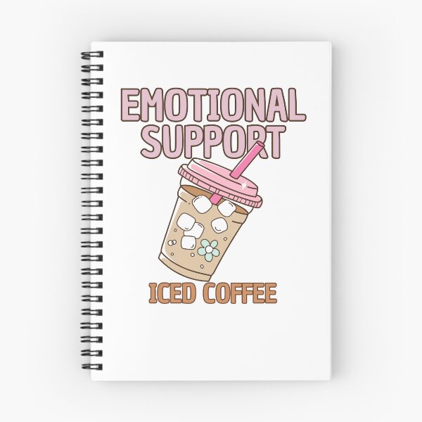 Item preview, Emotional Support Iced Coffee designed and sold by LuveraxArt.
