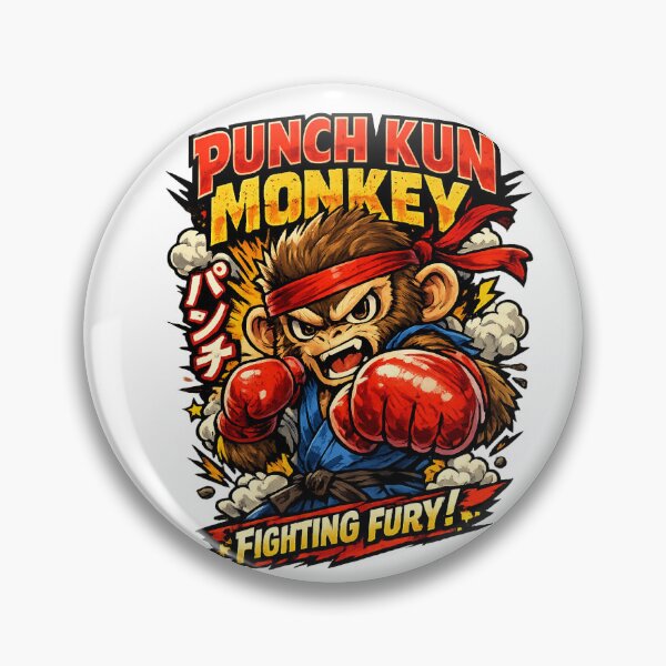 Item preview, PUNCH KUN MONKEY designed and sold by EDDANI.