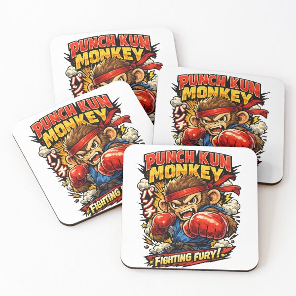 Item preview, PUNCH KUN MONKEY designed and sold by EDDANI.