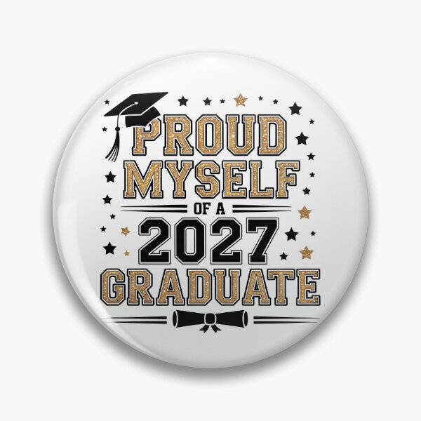 Item preview, Proud MYSELF OF A 2027 Graduate designed and sold by jkrphoto.