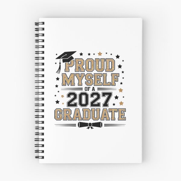 Item preview, Proud MYSELF OF A 2027 Graduate designed and sold by jkrphoto.