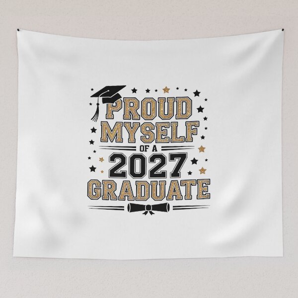 Item preview, Proud MYSELF OF A 2027 Graduate designed and sold by jkrphoto.