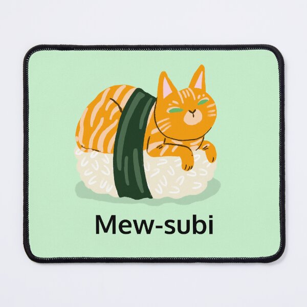 Item preview, Mew-subi (B) Funny Cat designed and sold by Sachie's Studio.