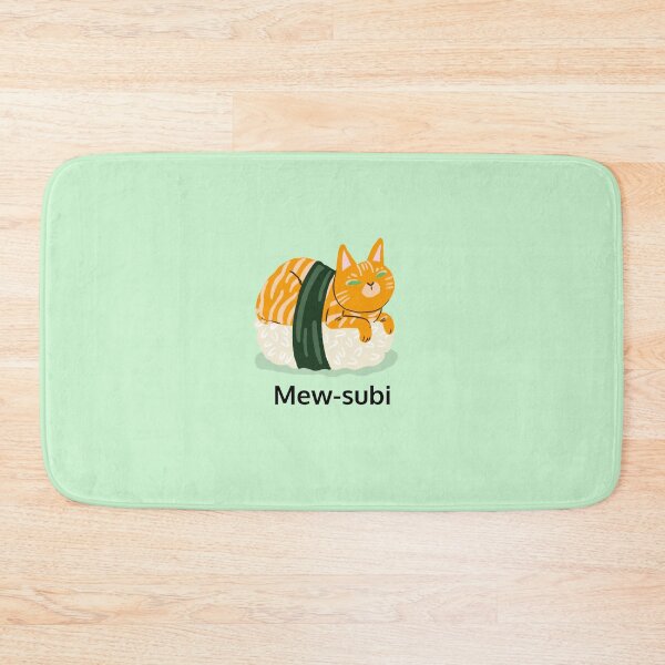 Item preview, Mew-subi (B) Funny Cat designed and sold by Sachie's Studio.