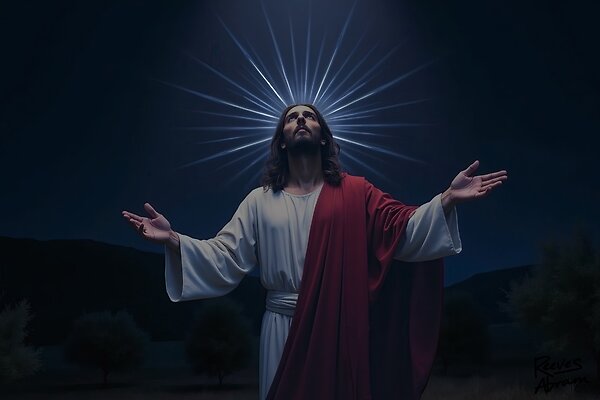 Jesus Praying in Gethsemane - Not My Will but Yours