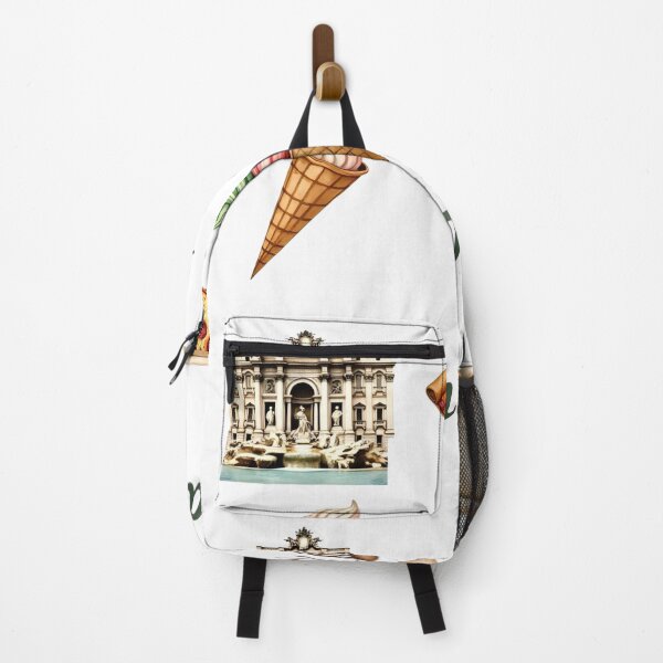 Item preview, Copy of Copy of Watercolor clipart of Rome featuring famous landmarks, food, drinks, and items related to Italian culture designed and sold by SpaceartLilu.