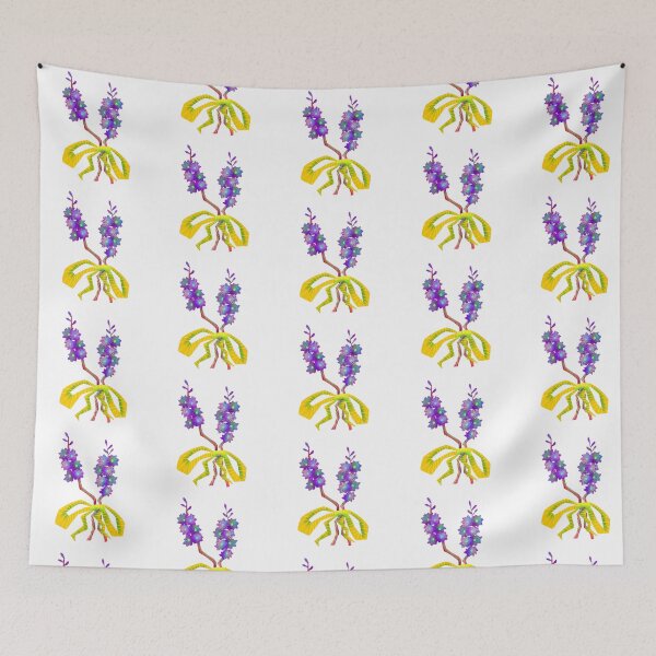Item preview, Hollyhock Botanical Elegance designed and sold by diaricesalt.