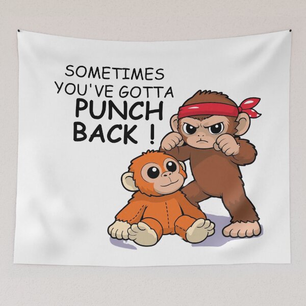 Item preview, PUNCH KUN MONKEY designed and sold by EDDANI.