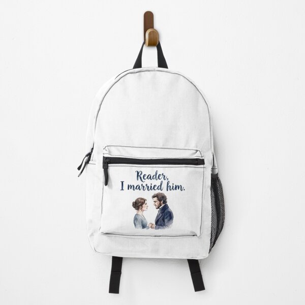Item preview, Reader I Married Him Jane Eyre Mr Rochester Watercolor designed and sold by Fenay Designs.
