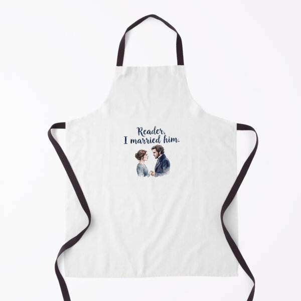 Item preview, Reader I Married Him Jane Eyre Mr Rochester Watercolor designed and sold by Fenay Designs.
