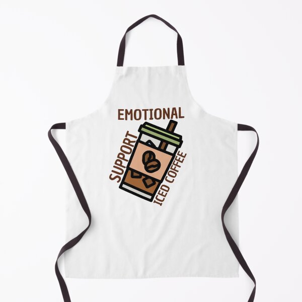 Item preview, Emotional Support Iced Coffee designed and sold by LuveraxArt.