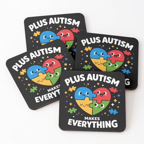 Item preview, Plus Autism Makes Everything Neurodiversity Pride designed and sold by FreshVibe Prints.
