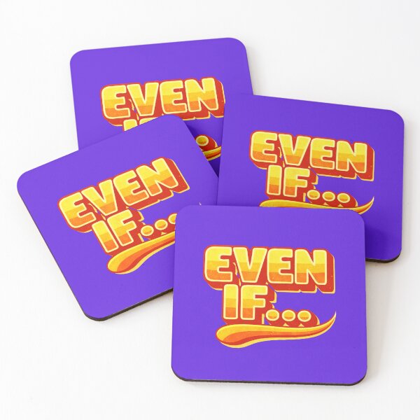 Item preview, EVEN IF... Motivational Inspirational Retro Style designed and sold by Teez2Plz.