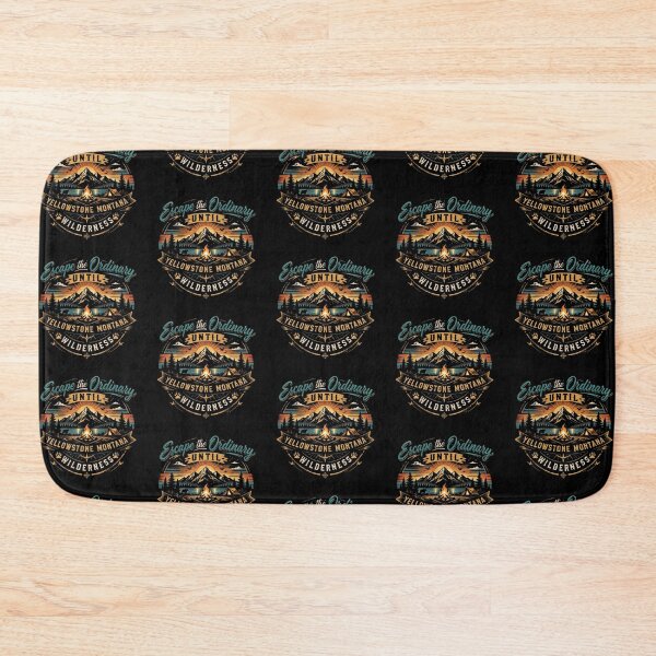 Item preview, Escape the Ordinary – Yellowstone Wilderness Scene  designed and sold by Dogandesighn.