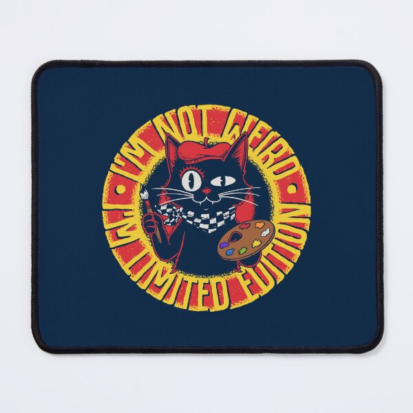 Item preview, Artist Black Cat: I'm Not Weird I'm Limited Edition designed and sold by sXe-art.