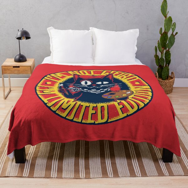 Item preview, Artist Black Cat: I'm Not Weird I'm Limited Edition designed and sold by sXe-art.