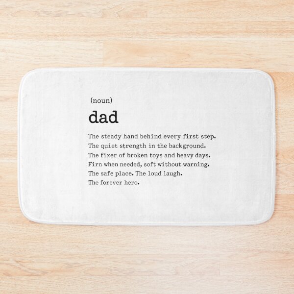 Item preview, Dad Definition – Meaning of Dad Minimalist Father Quote Design designed and sold by Aura.Creative.