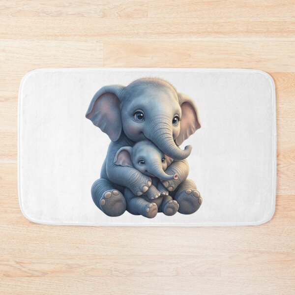 Item preview, Majestic Gentleness: Elephant Duo designed and sold by CHRIST5000.