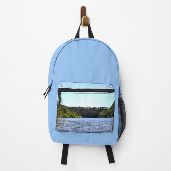 Item preview, Tranquil Lake Surrounded by Forested Hills designed and sold by Stacey's unpromised.