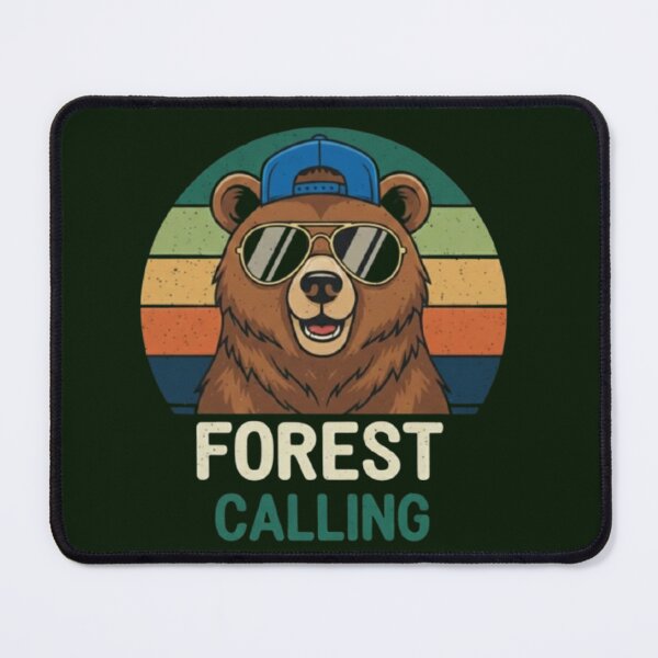 Item preview, Forest Calling – Whimsical Bear Adventure designed and sold by Dogandesighn.
