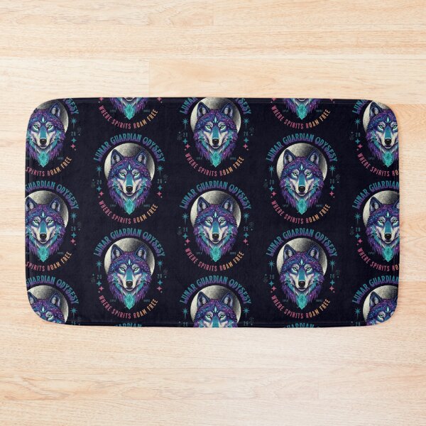 Item preview, Lunar Guardian Odyssey – Mystical Cosmic Wolf designed and sold by Dogandesighn.