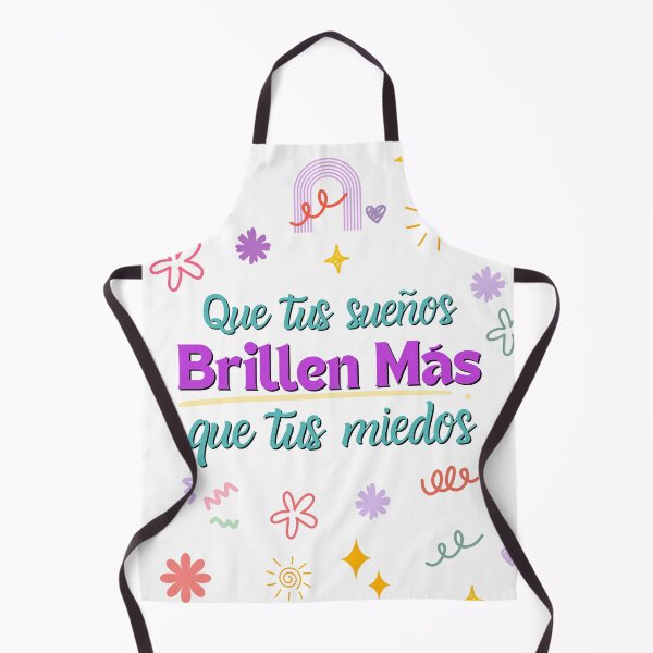 Item preview, Dreams Shiner Than Fears - Cute Spanish Quote designed and sold by Nubesss.