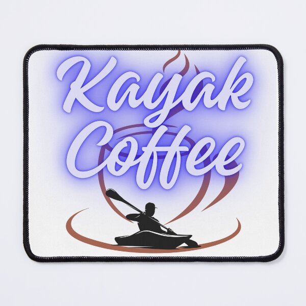 Item preview, Kayak Coffee Lover Design – Funny Kayaking & Coffee Graphic for Paddlers, Outdoor Adventure Gift designed and sold by Anasalseady.