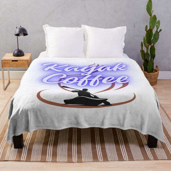 Item preview, Kayak Coffee Lover Design – Funny Kayaking & Coffee Graphic for Paddlers, Outdoor Adventure Gift designed and sold by Anasalseady.