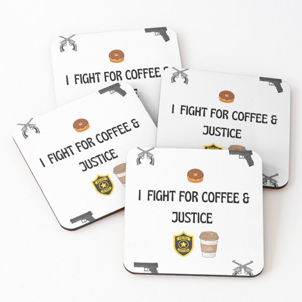Item preview, Fun Police Officer Coffee And Donuts Fun Design designed and sold by FunSticky14.