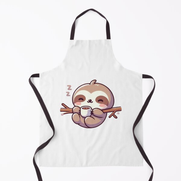Item preview, Sleepy Sloth Coffee Lover Kawaii Cute Animal Gift designed and sold by Unsololugar.