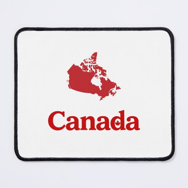 Item preview, Red Canada Map Silhouette Graphic Design designed and sold by Crevadstore .
