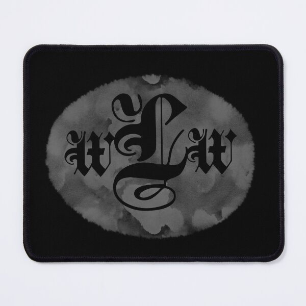 Item preview, WLW black and grey monogram designed and sold by oops-ink.