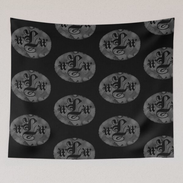 Item preview, WLW black and grey monogram designed and sold by oops-ink.
