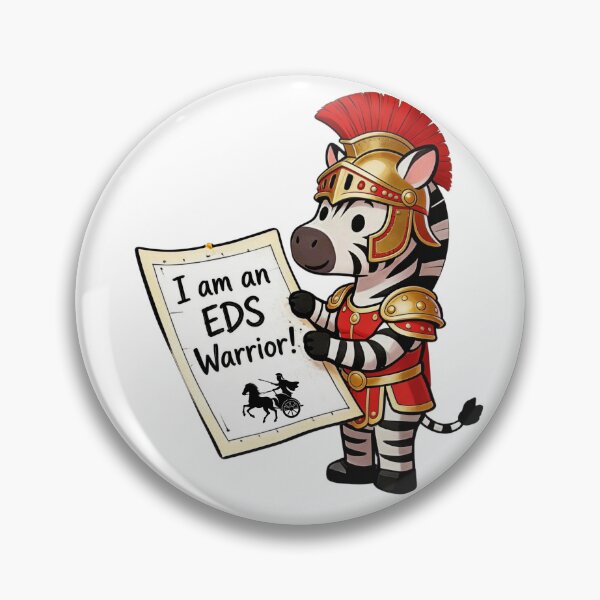 Item preview, EDS Awareness Doctor Zebra – Ehlers Danlos Awareness Design designed and sold by ZebraDazzleDesigns.
