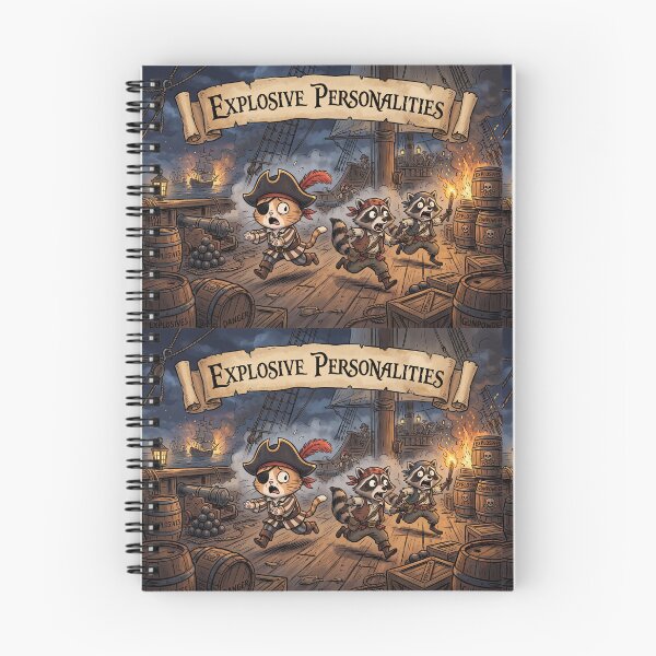Item preview, Explosive Personalities designed and sold by ArcaneCritters.