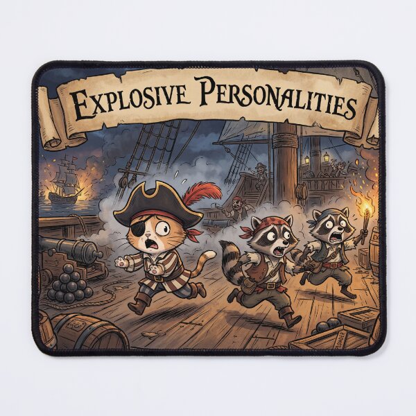 Item preview, Explosive Personalities designed and sold by ArcaneCritters.