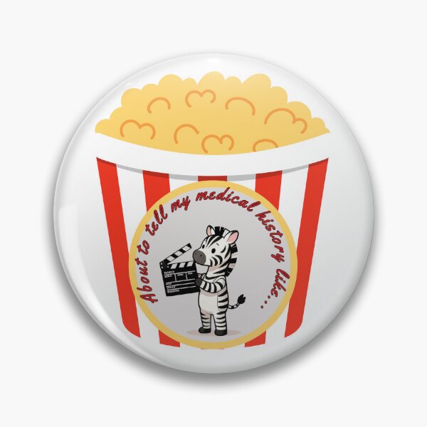 Item preview, About To Tell My Medical History – Chronic Illness Humor designed and sold by ZebraDazzleDesigns.