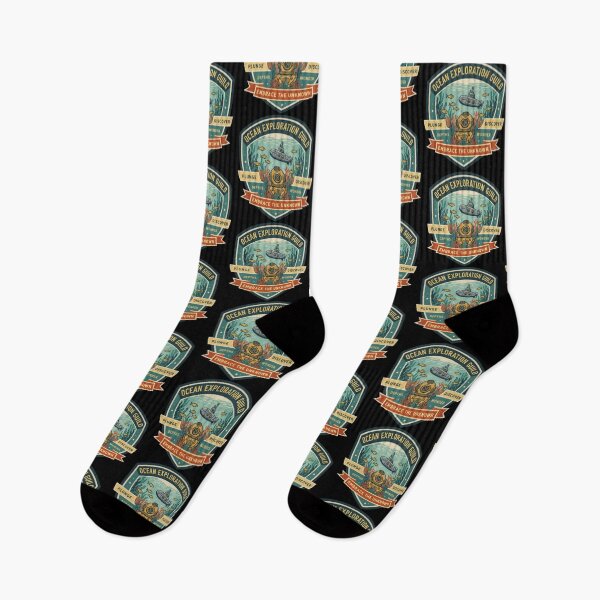 Item preview, Ocean Exploration Guild – Embrace the Unknown designed and sold by Dogandesighn.