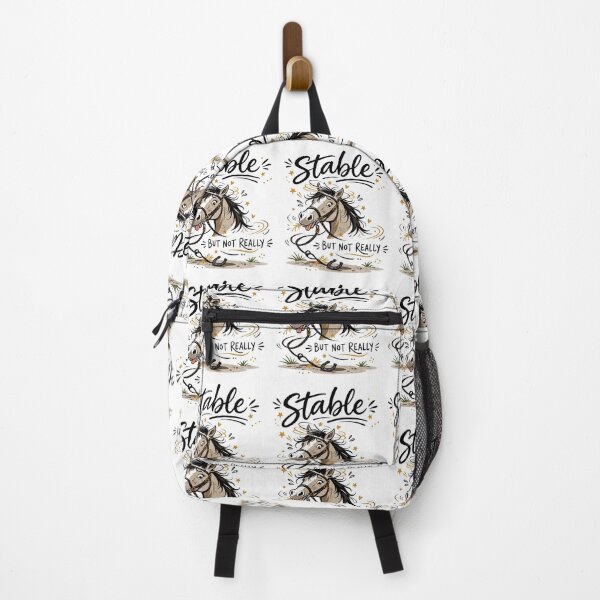 Item preview, Stable But Not Really Horse Girl Humor designed and sold by FreshVibe Prints.