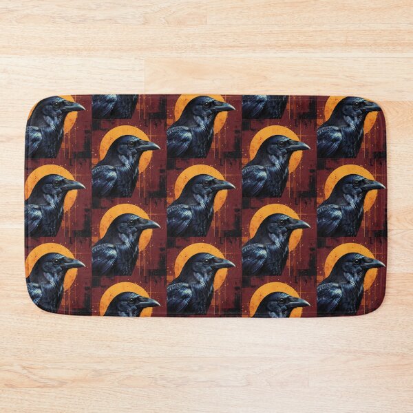 Item preview, Mystic Raven – Abstract Sun Emblem designed and sold by Dogandesighn.