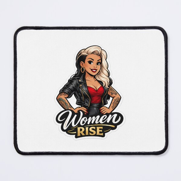 Item preview, Women Rise – Strong Empowered Woman Feminist Illustration designed and sold by Aura.Creative.