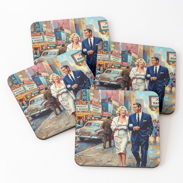 Item preview, Vintage Glamour: Monroe and DiMaggio designed and sold by Art's Diner.