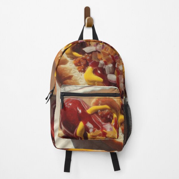 Item preview, Loaded Chili Cheese Dog with Mustard and Onions designed and sold by Shannon Hilson.