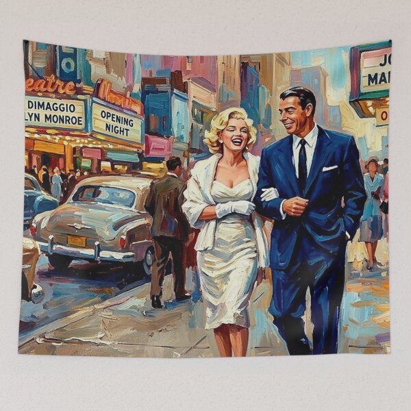 Item preview, Vintage Glamour: Monroe and DiMaggio designed and sold by Art's Diner.